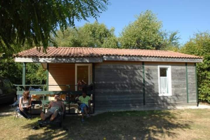 Chalet Jardin 2 Chambres 5/6 Personnes, Terrasse C - Saint-Julien-des-Landes
