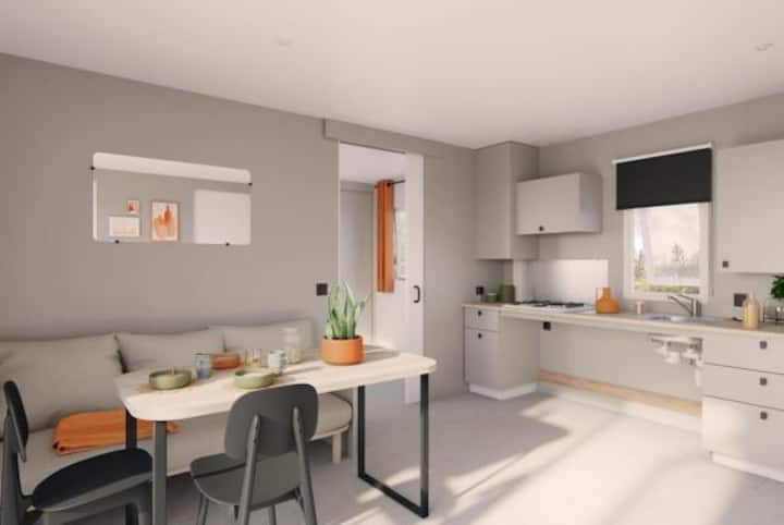 Mobil Home Confort+ 2 Chambres 4 Personnes Pmr - Quend