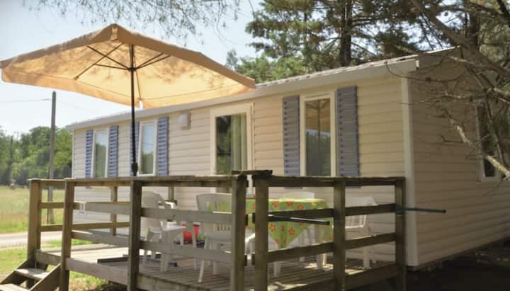 Mobil-home Classique 3 Chambres 6 Personnes, Terra - Anduze