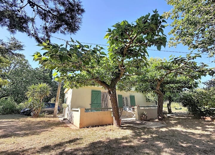 Maison provençale au calme entre les vignes à Cuers