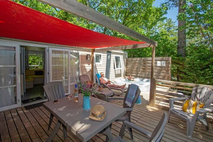 Cottage Romarin 4 Pièces 6 Personnes Climatisé Spa - Rustrel