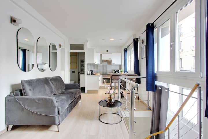 Cosy Appartement 1br/4p - Roland-garros - Boulogne-Billancourt