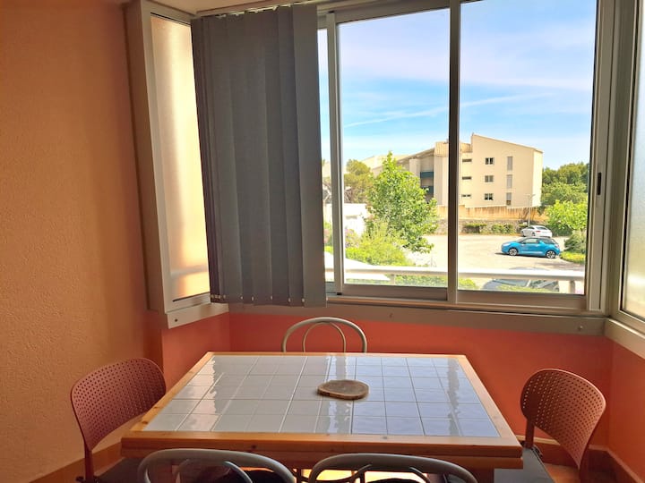 L'horizon Doré, Accès Plage, Wifi & Parking - Sète
