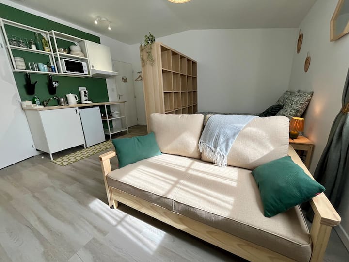 Appartement Sauge & Zen - Climatisé - 2 à 4 Pers - Châtellerault