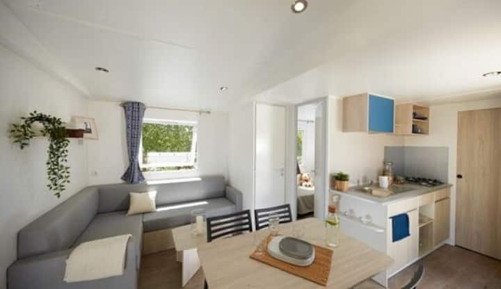 Mobil Home 3 Pièces 4 Personnes Climatisé + Tv - Laroque-des-Albères