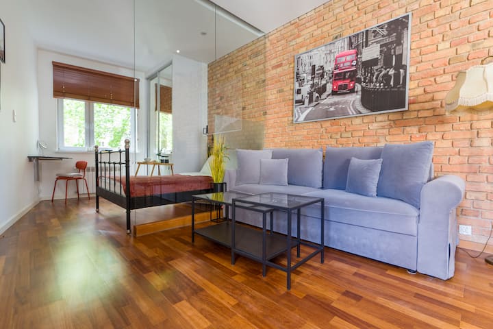 Garbary Studio - Old Town, Top Location - Poznań
