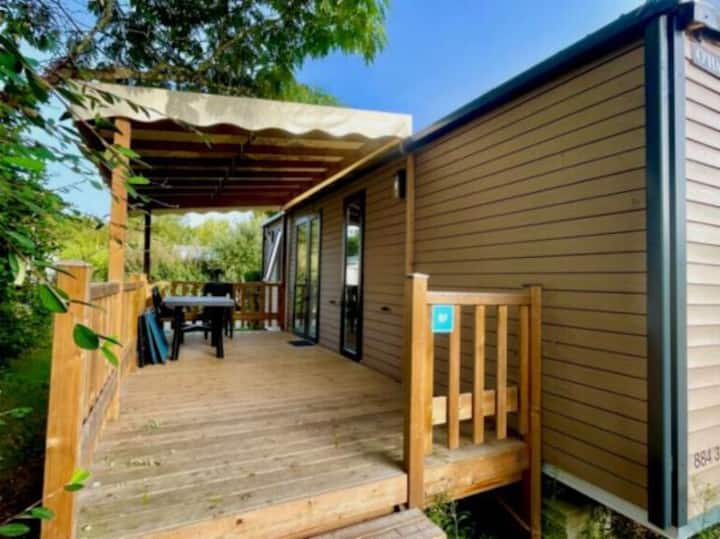 Mobile Home Premium Mezzanine 3 Bedrooms 6 People - Saint-Palais-sur-Mer
