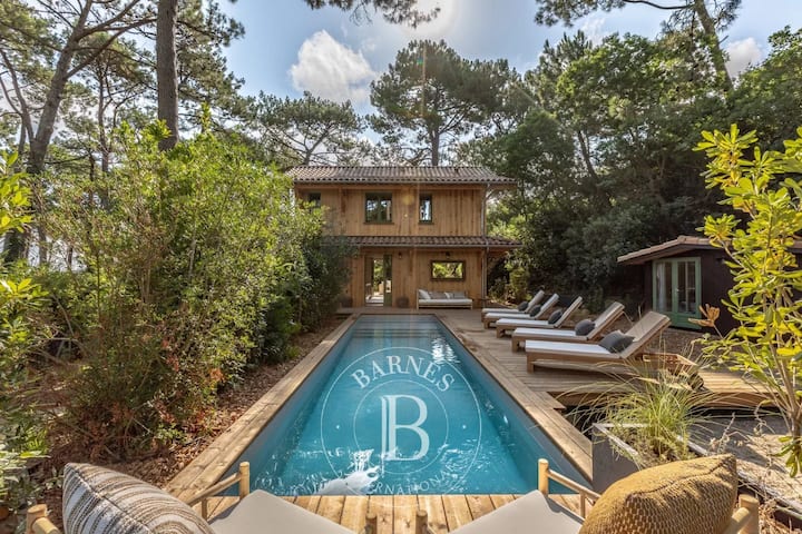 Villa Les Grisets, Plages Des Americains, 12 Pers. - Arcachon