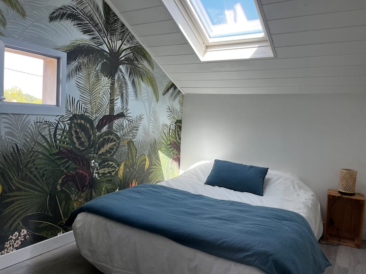 Maison Surf/pergola Sur Nive Bayonne/plage15m - Anglet