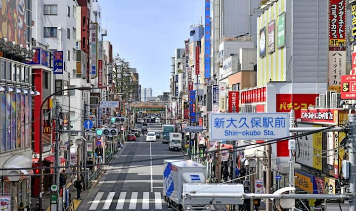 Ev/gd/jr 2m / Shinjuku 15m / Korea Town / Downtown - 六本木