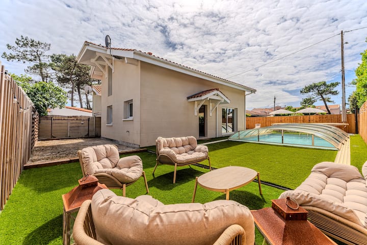 Villa Avec Piscine Biscarrosse - Biscarrosse