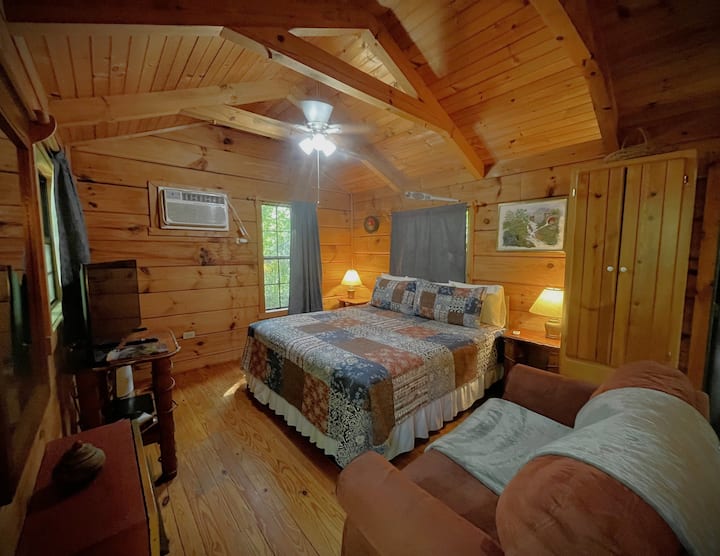Arbors Log Cabin | Pets Ok Kitchen Hot Tub! - Chimney Rock, NC