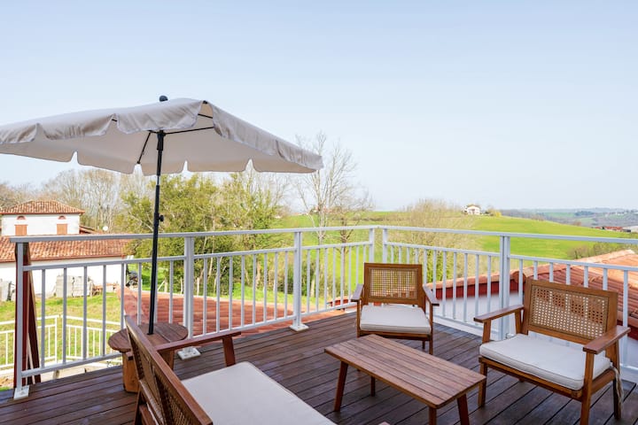 Maison Perbos 1556 - Cancha - Hasparren