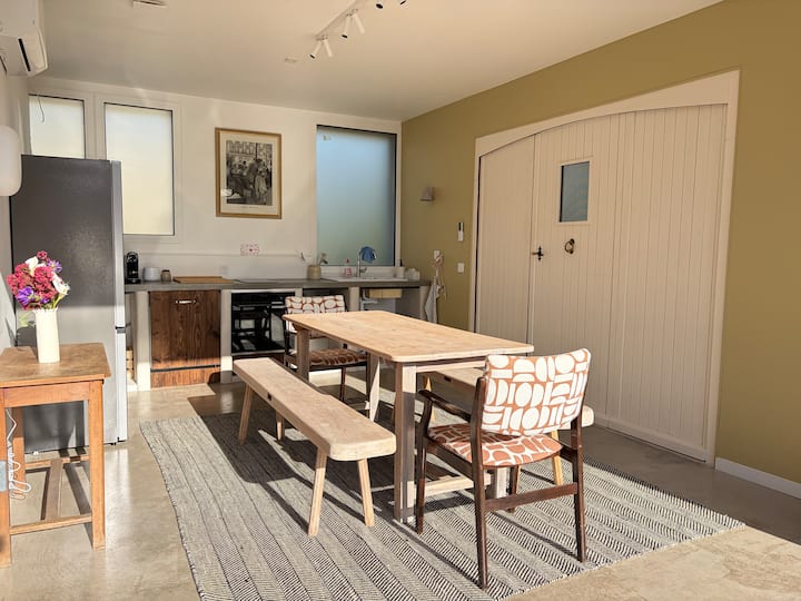 La Roue Libre. Appartement Climatisé, Accès Canal. - Tinténiac