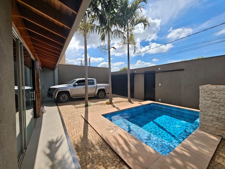 Casa Piscina 3 Quartos Toda Com Ar Condicionado - Barretos, SP, Brasil