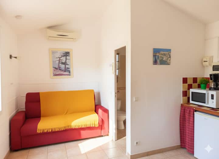 Mini-villa Studio Cosy 2 Pers 21 M² Piscine Clim - Corse-du-Sud