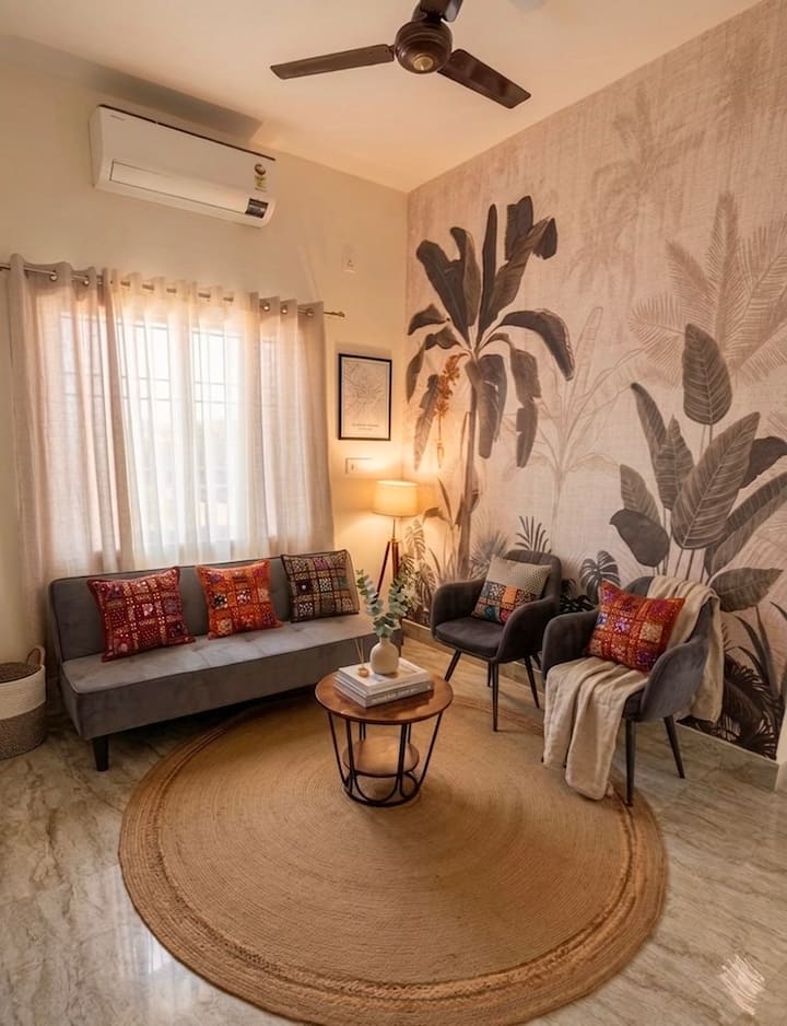 Coconut Hideaway | Kids Loft & Tropical 2bhk - Ranchi