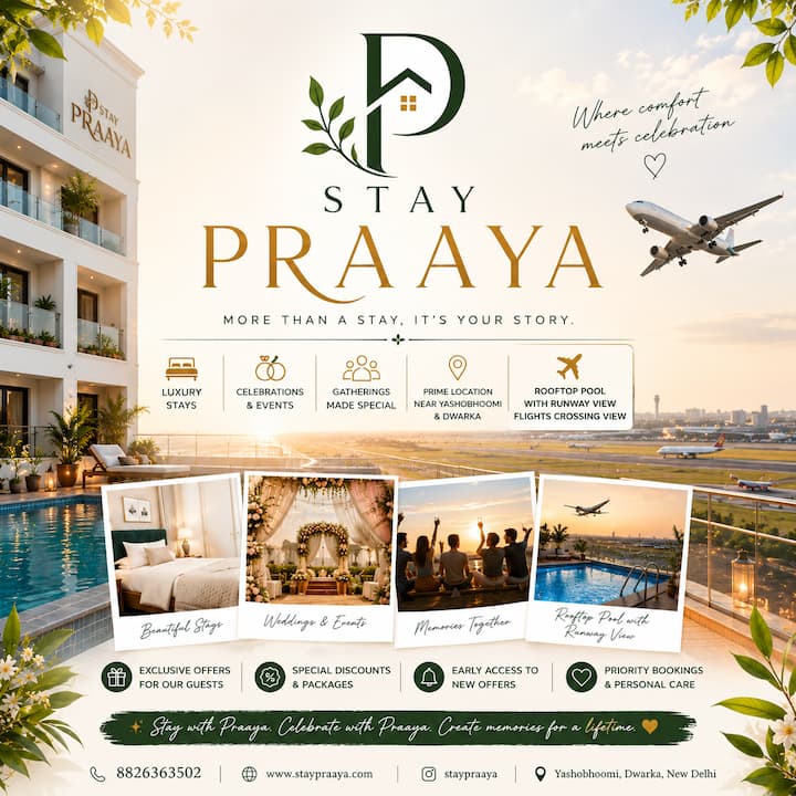 Private Wedding & Engagement Hall Stay - Delhi
