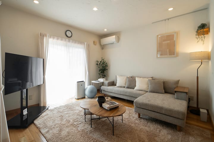 Modern住宅/162㎡/寝室3部屋/トイレ2つ/最大10人/無料p4台 - 長野市