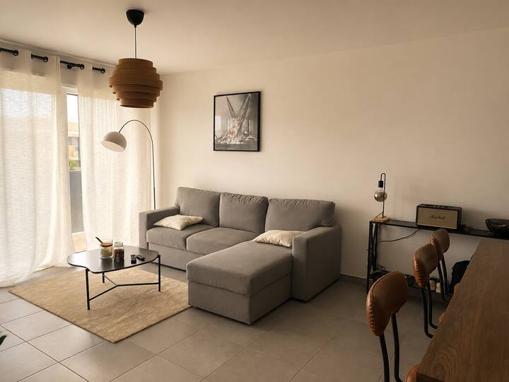 Appartement éLégant Entre Nice & Antibes - Saint-Laurent-du-Var