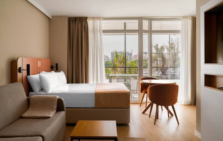 Valencia Gran Via M. | Studio + Sofa Bed & Terrace - Valencia