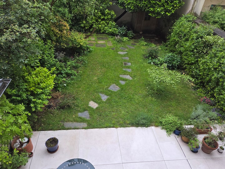 Duplex Grand Confort, 4 Chambres, Jardin Privé - Paris