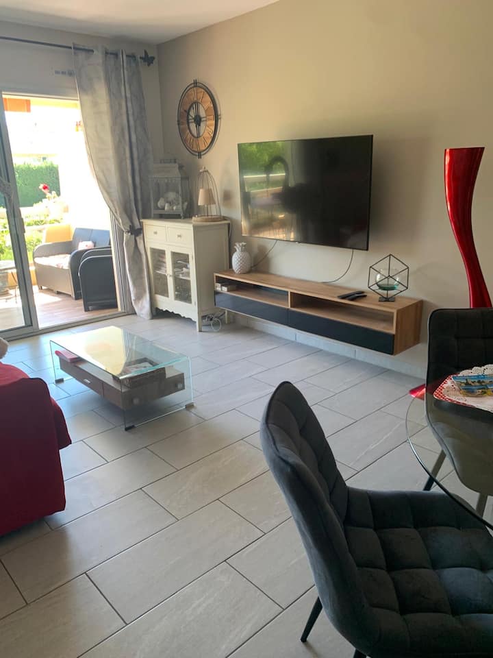 Magnifique Appartement 4 *, 4p, Piscine, Parking - Mandelieu-La Napoule