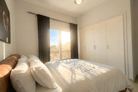 El Gouna luxury apartment lagoon and pool view
