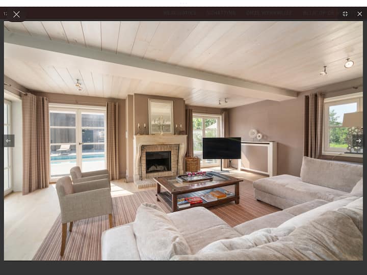 Luxe Villa Met Zwembad Nabij Knokke - Sint-Laureins