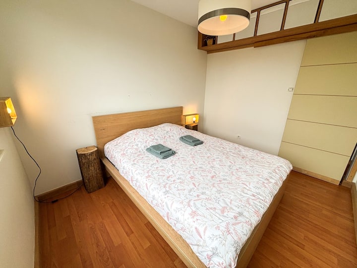 Le Skyline - F2 Balcon - Parking Privé Gratuit - Strasbourg