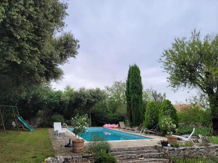 Villa Provençale 4 Chambres Avec Piscine - Sault