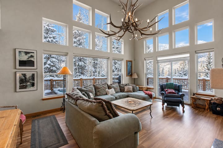 Hawkview Haven - Ac, Sauna, Hot Tub, Game Room - Silverthorne, CO