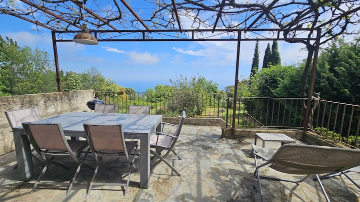 L'amandier- 6 Pers- Vue Mer-clim- Wifi-jardin - Solenzara