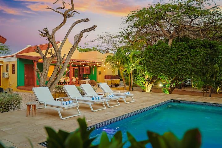 Authentic Aruban Villa | Pool | 5-min Eagle Beach - Aruba