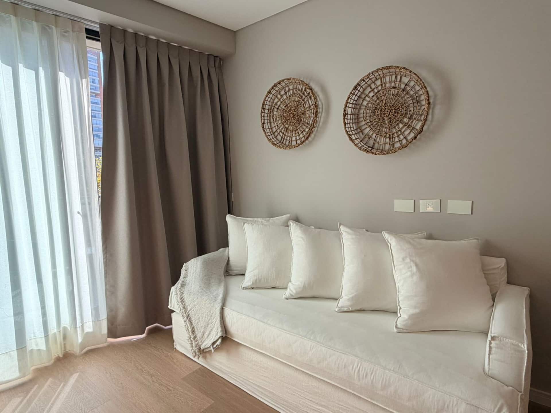 1 quarto com varanda e jardim, Palermo