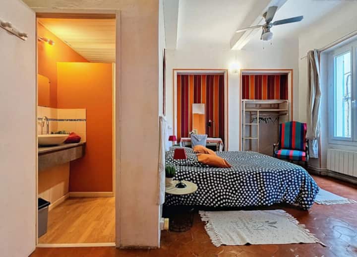La Maison Bleue - Chambre Familiale - Sigean