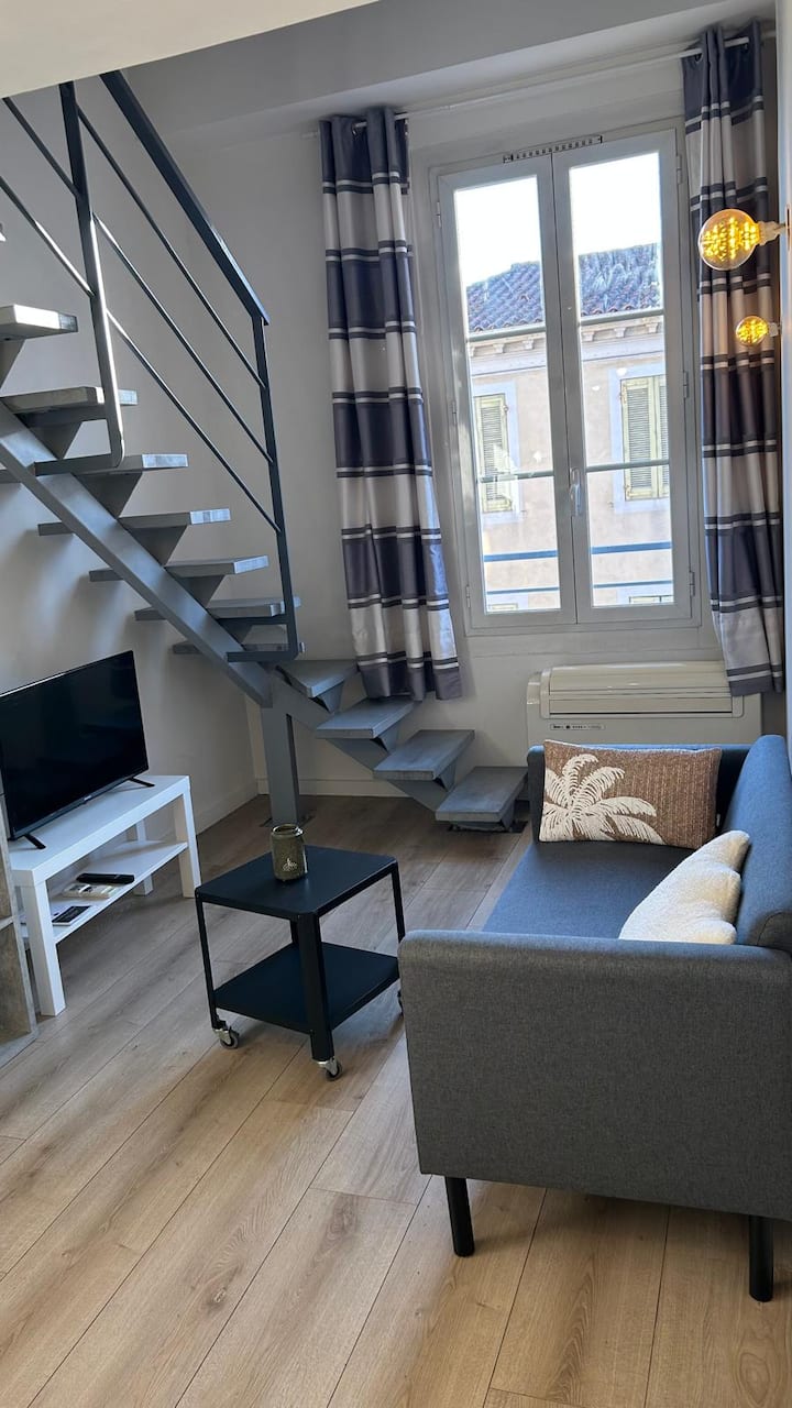 Duplex Centre Ville De Cagnes-sur-mer 2 Personnes - Cagnes-sur-Mer