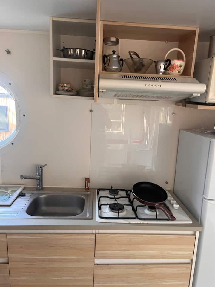 Mobil Home Dans Les Dunes - Le Touquet-Paris-Plage