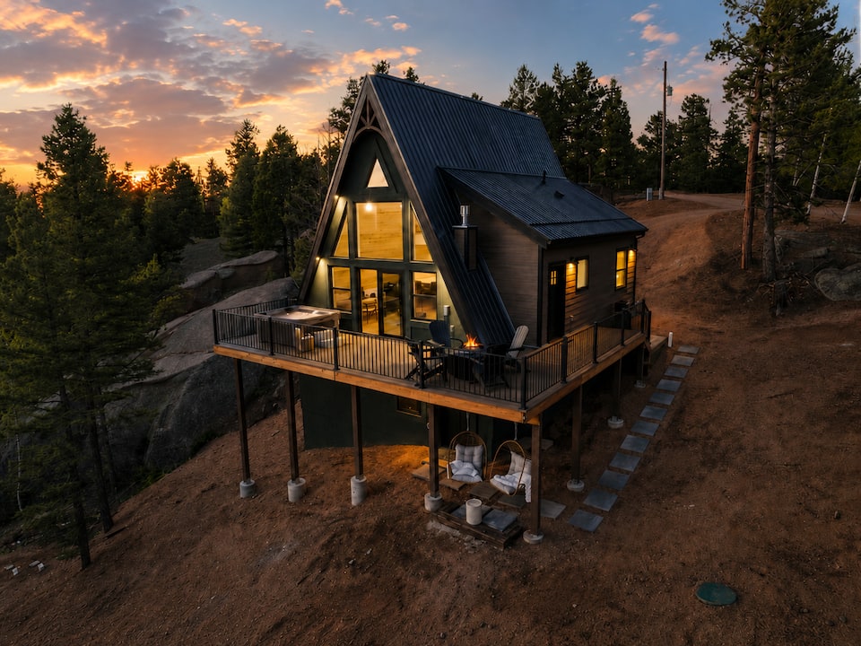 The Aspen Glow A-frame, Florissant, Colorado, United States, photo 1 of 10