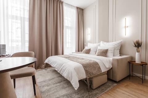 Successful Airbnb property: The Nova – Modern One-Bedroom Apartment in Praha 2