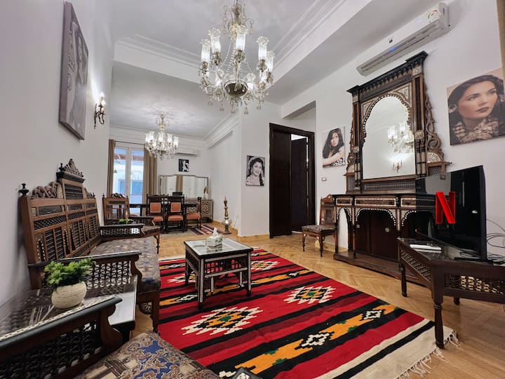 Vintage Arabesque 2br Apt In Downtown - Mint 67 - القاهرة