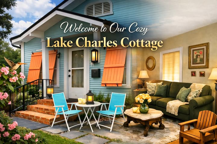 Historical Ford Cottage Near Lake And Downtown! - Lake Charles, LA
