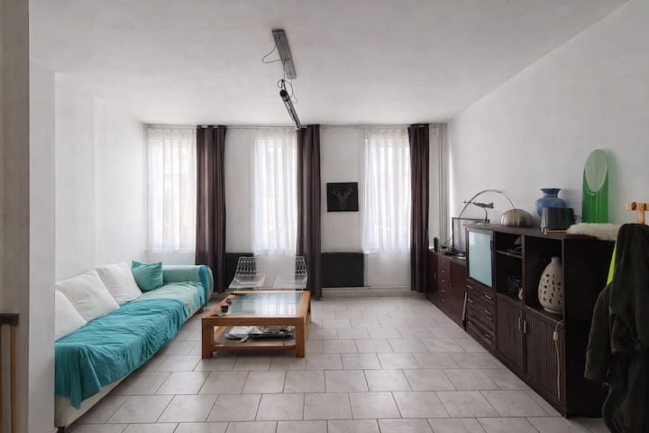 Grande Maison Familiale Centre Saint Quentin Calme - San Quintín