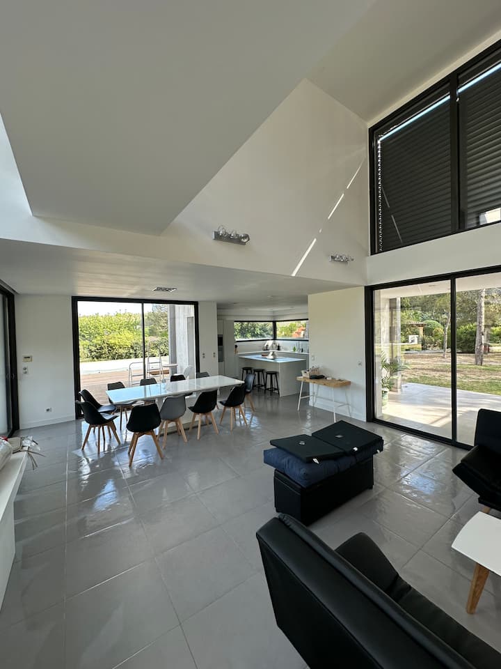 Villa Stark - Piscine - Gym - Flippers & Arcade - Montpellier