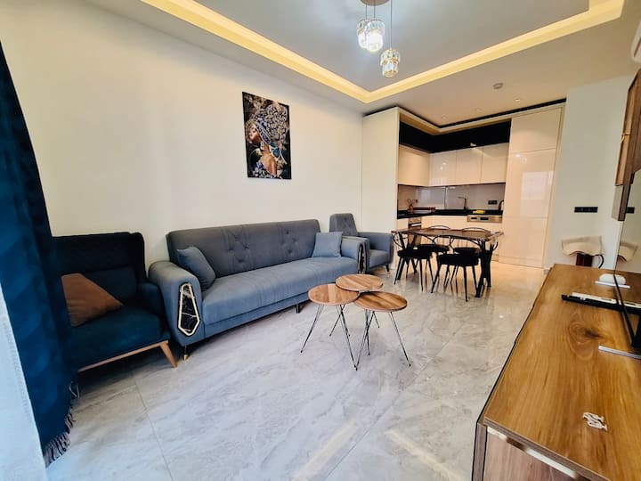 Квартира 1+1 в самом центре Аланьи (Клеопатра) - Alanya