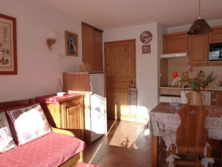 Appartement T2 + Cabine à Praz 4 Personnes - Praz-sur-Arly