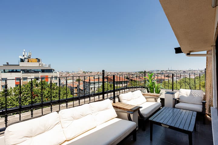 Family Apartments/breakfast Ac Elevator Terrace - 伊斯坦堡