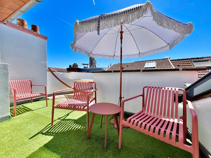 Belle ÉToile | Rooftop & Hamac | Mulhouse Centre - ミュルーズ