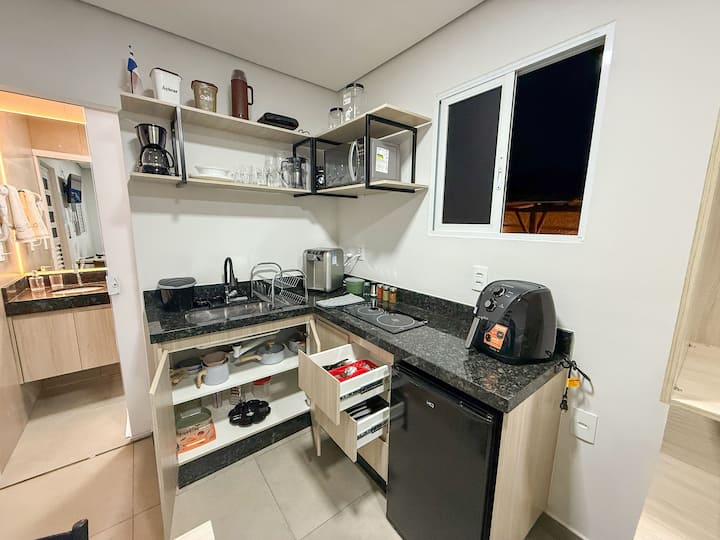 Panamá - Flat Studio Apenas 100m Da Fenamilho - Patos de Minas