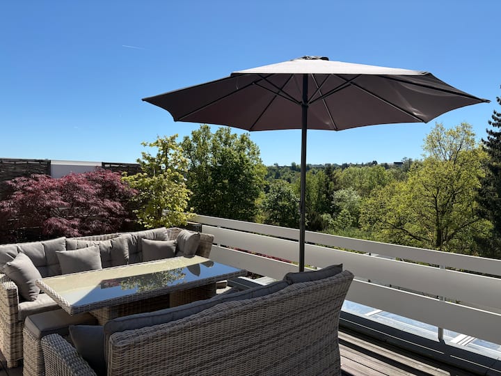 Spacious & Design Nest With Forest View - Leinfelden-Echterdingen